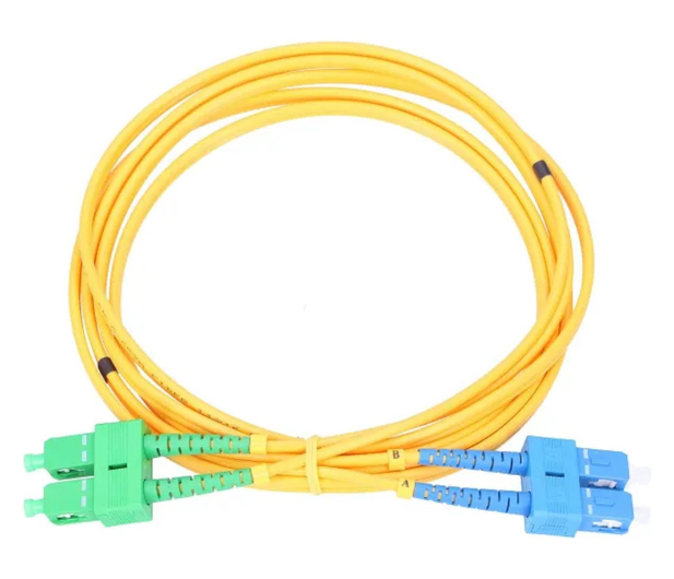 ExtraLink SC/UPC-SC/APC Patchcord PVC Jednomodowy Duplex G652D 3mm 05m - 1543570 - zdjęcie